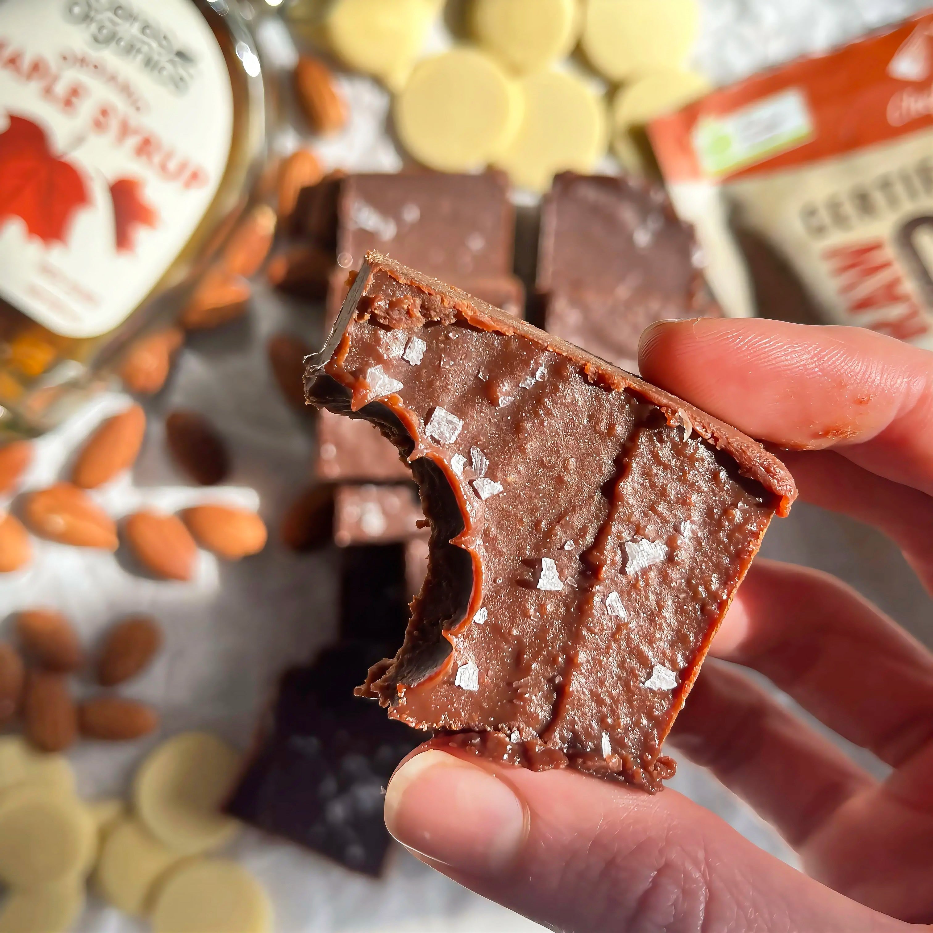 Salted Chocolate Fudge