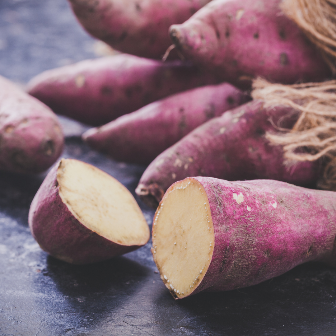 Sweet Potato (purple skin) 1kg  LIMITED  - Organic Sweet Potato