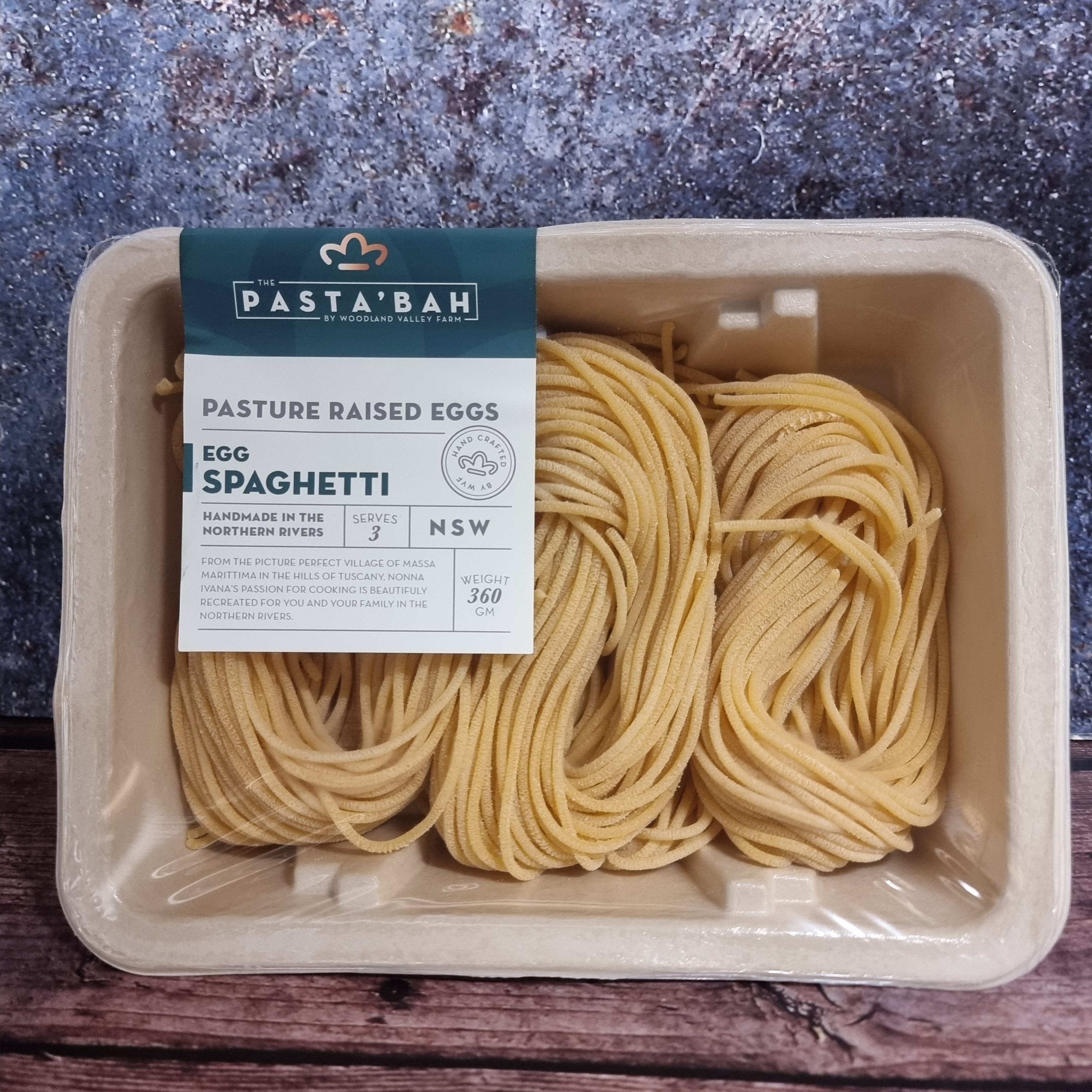 Fresh Spaghetti - Egg 360g - LOCAL HANDMADE PASTA