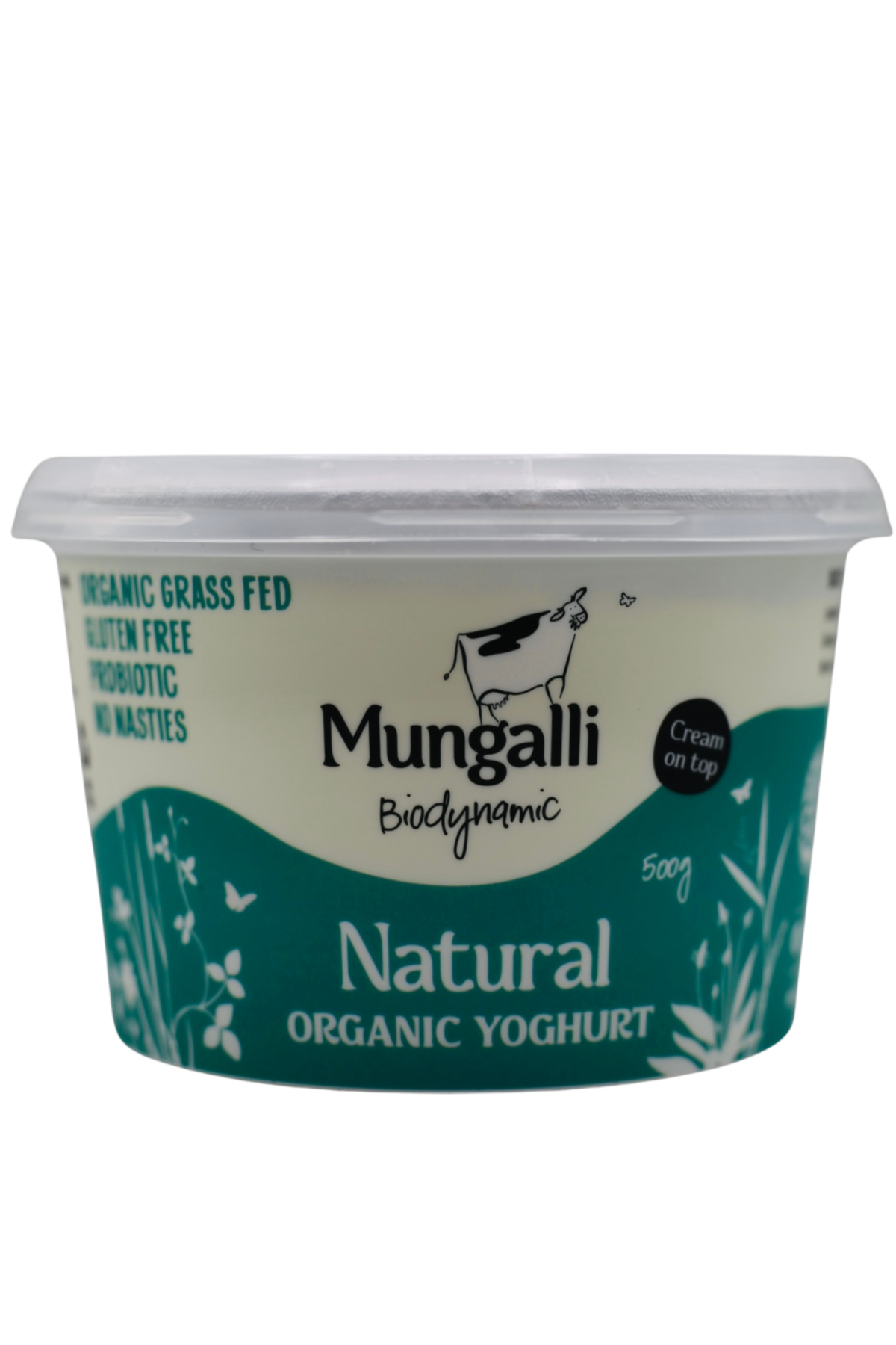 Natural Organic Yoghurt – 500g Mungalli Creek
