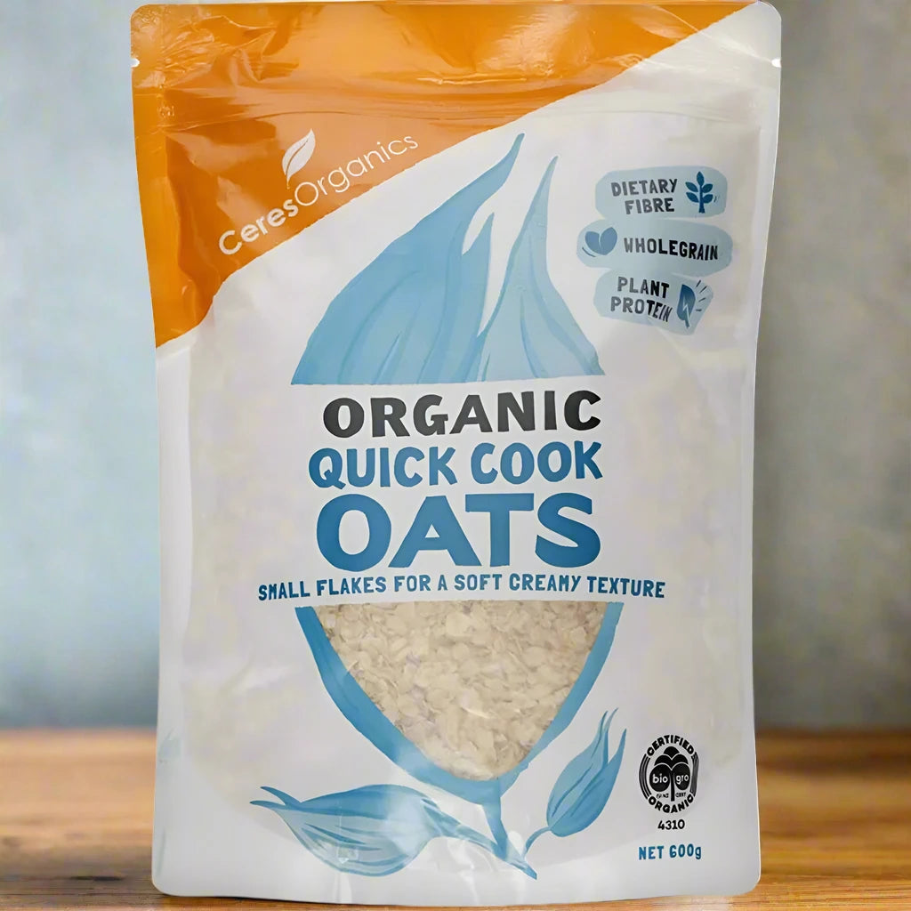 Organic Quick Cook Oats 600G - Ceres Organics