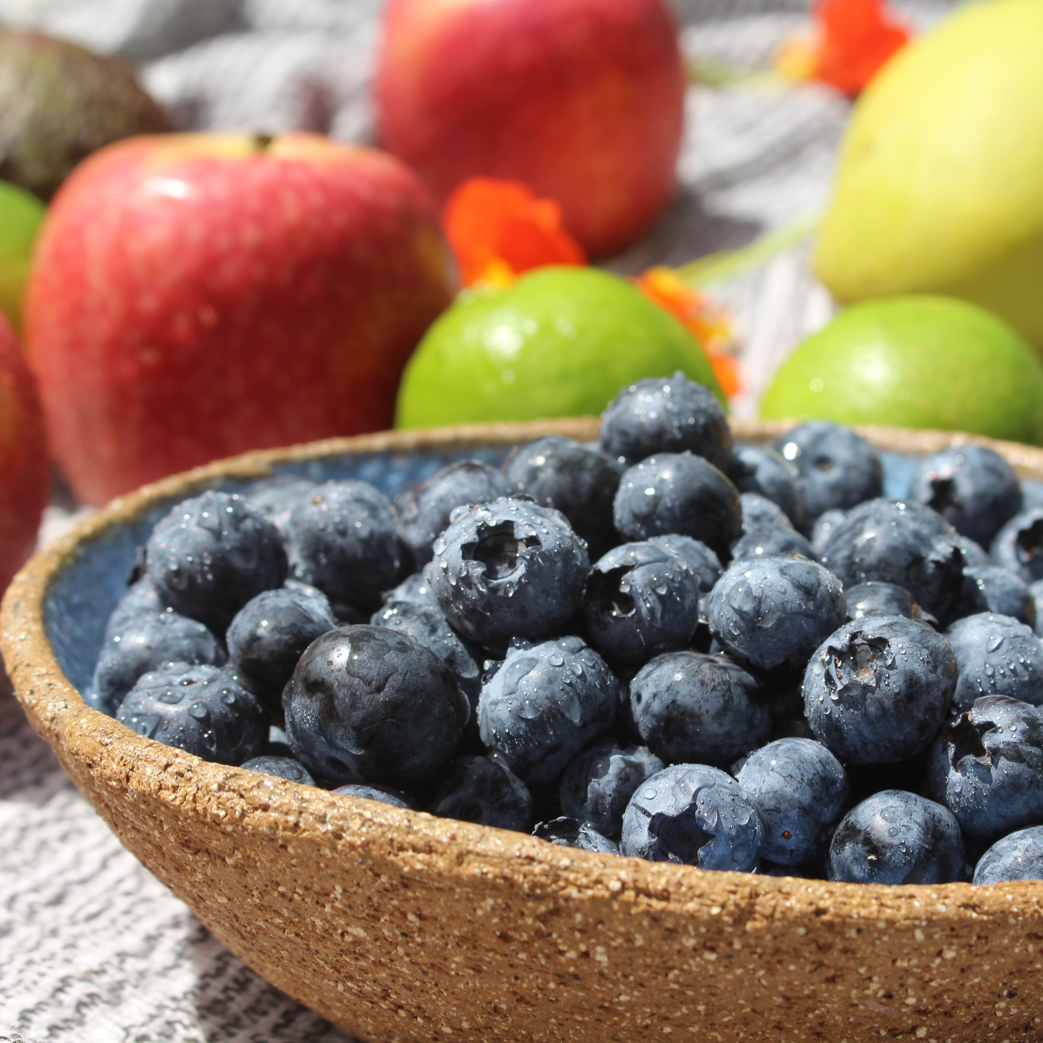 - Blueberries 180g  - hand picked local grown blueberries