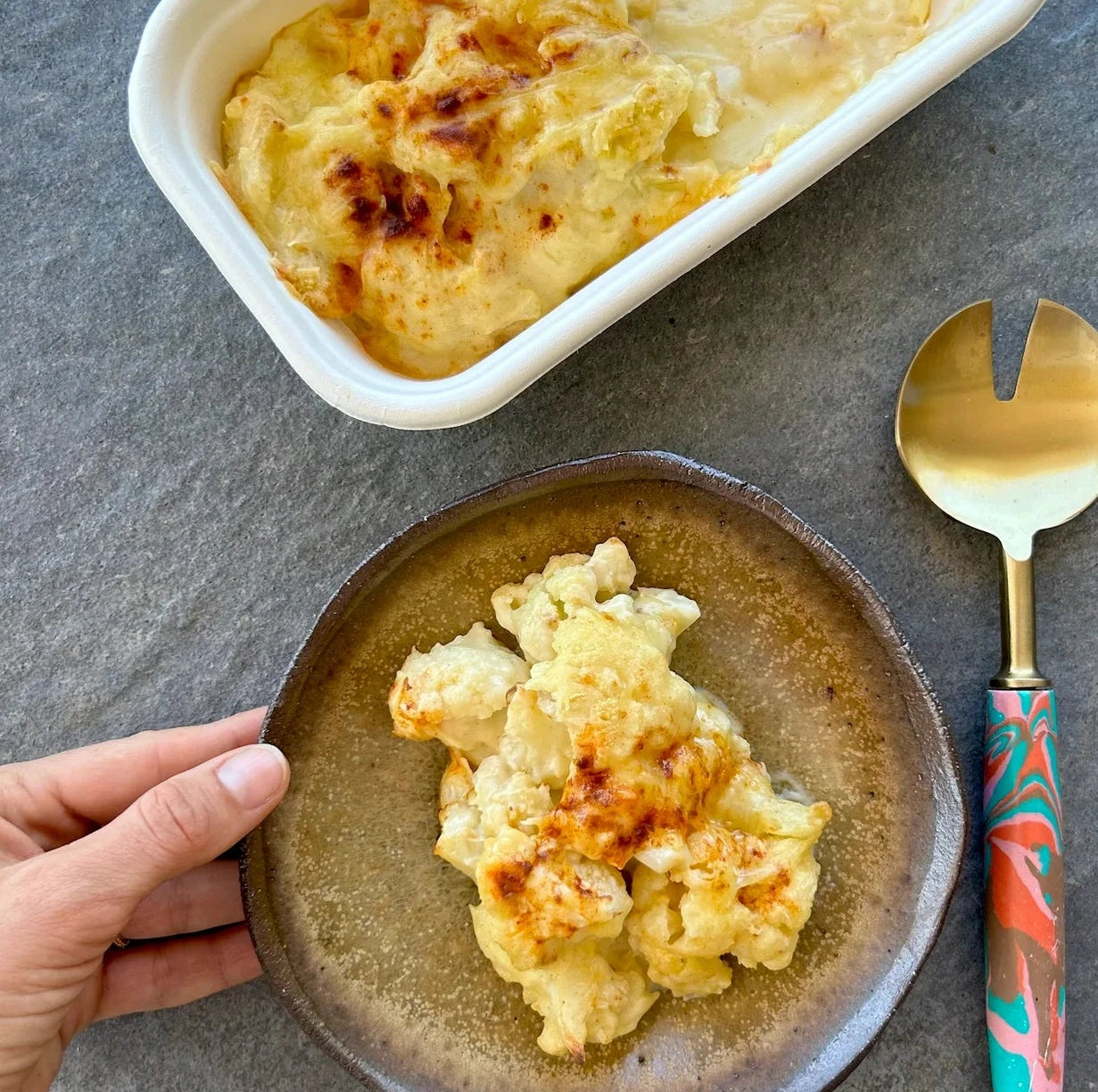 Cauliflower Cheese - Organic & GF  - The Good Farm Shop (Serves 2)