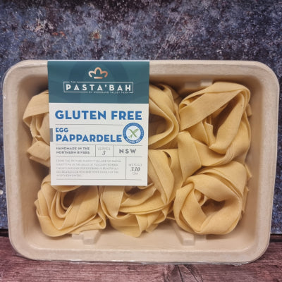 GF Pappardelle Egg Pasta 320g - Local Handmade Gluten Free Pasta