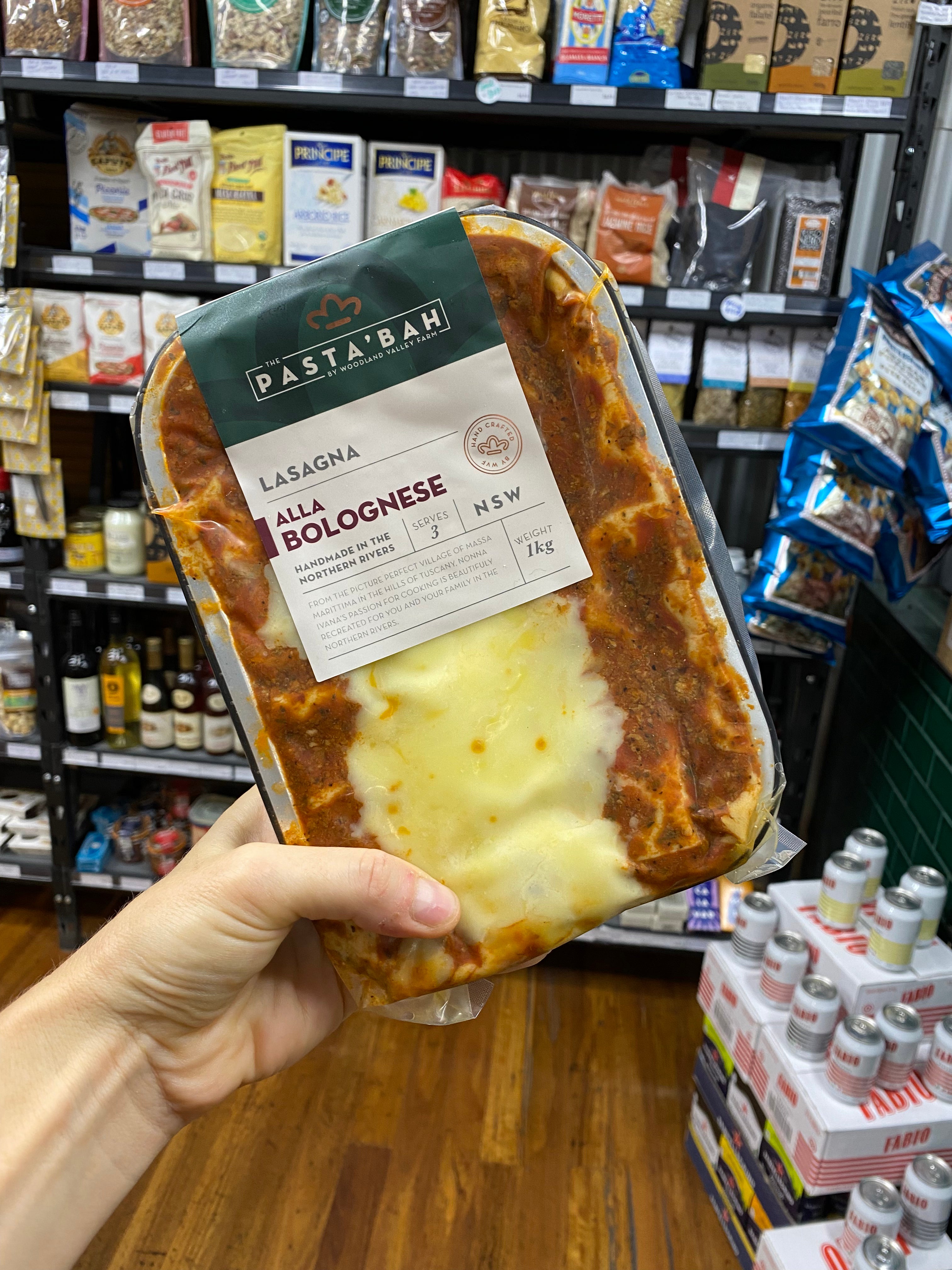 Lasagna Alla Bolognese 1kg - Local Handmade Pasta by The Pasta'bah