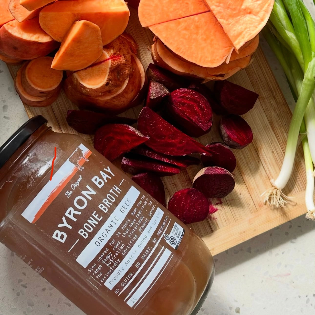 Organic Beef Bone Broth 1L - Byron Bay Bone Broth