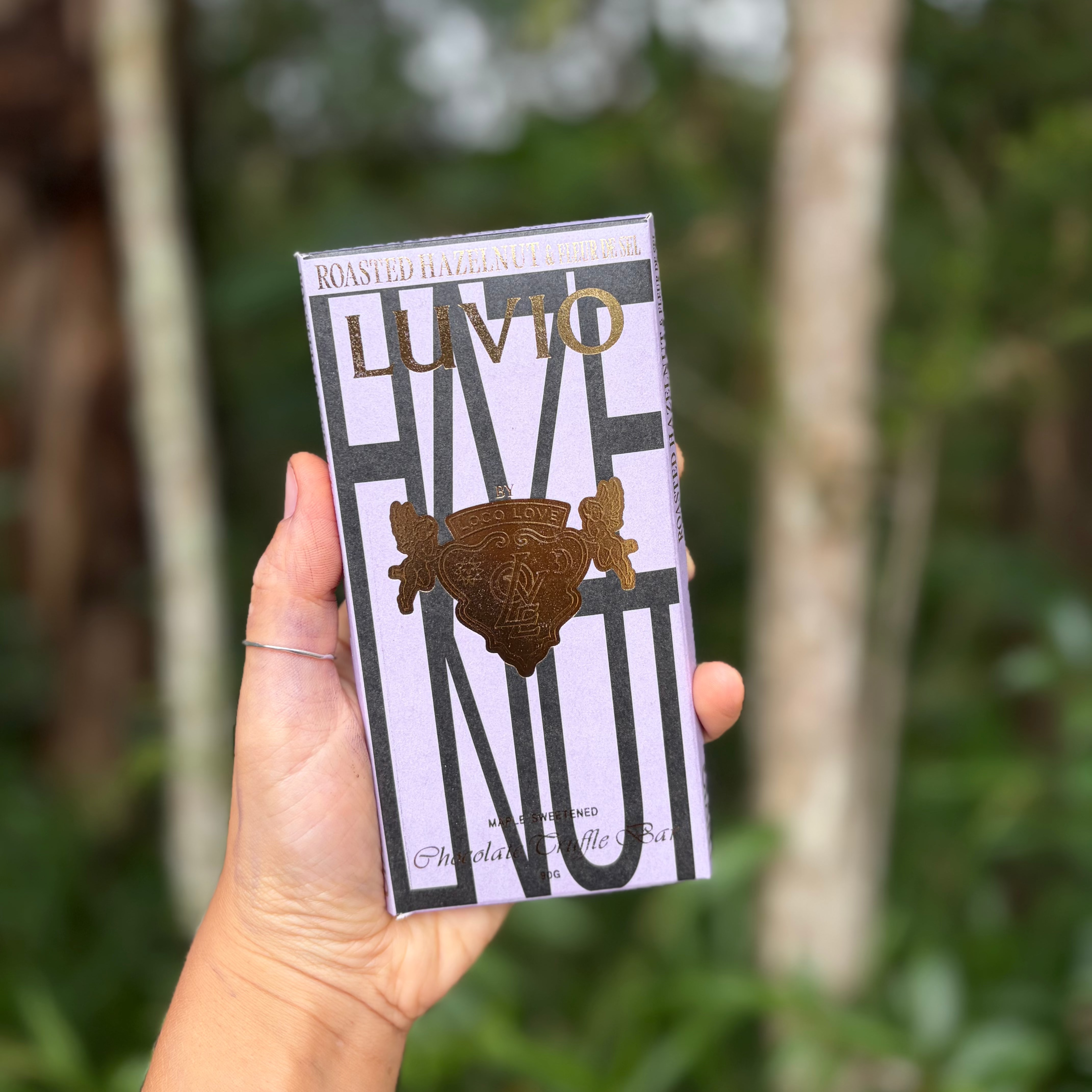 Luvio Roasted Hazelnut Block (NEW!)- Loco Love