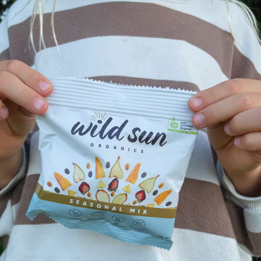 Wild Sun Organics Seasonal Dried Fruit Mix 25g