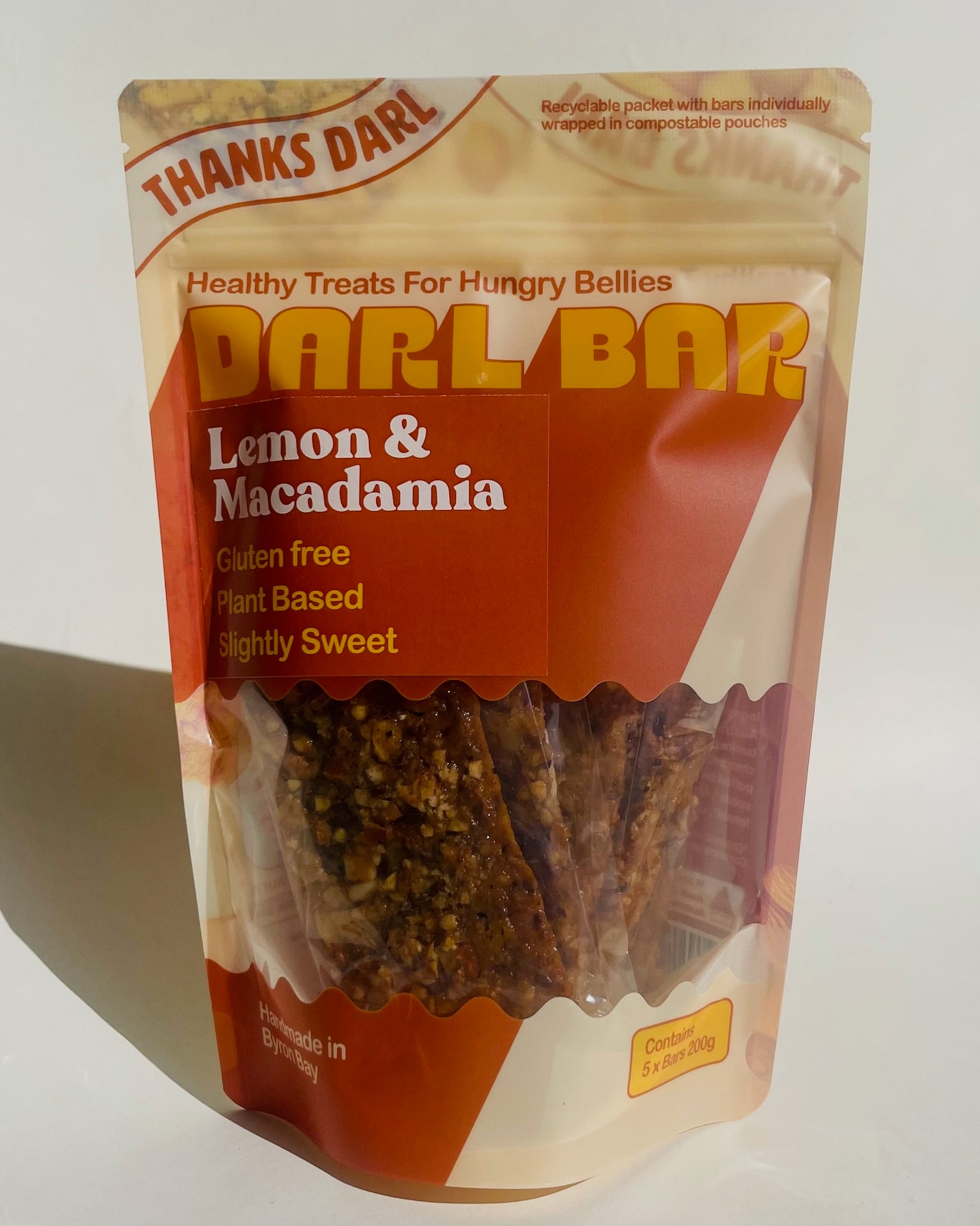 Darl Nut Bars - Lemon & Macadamia
