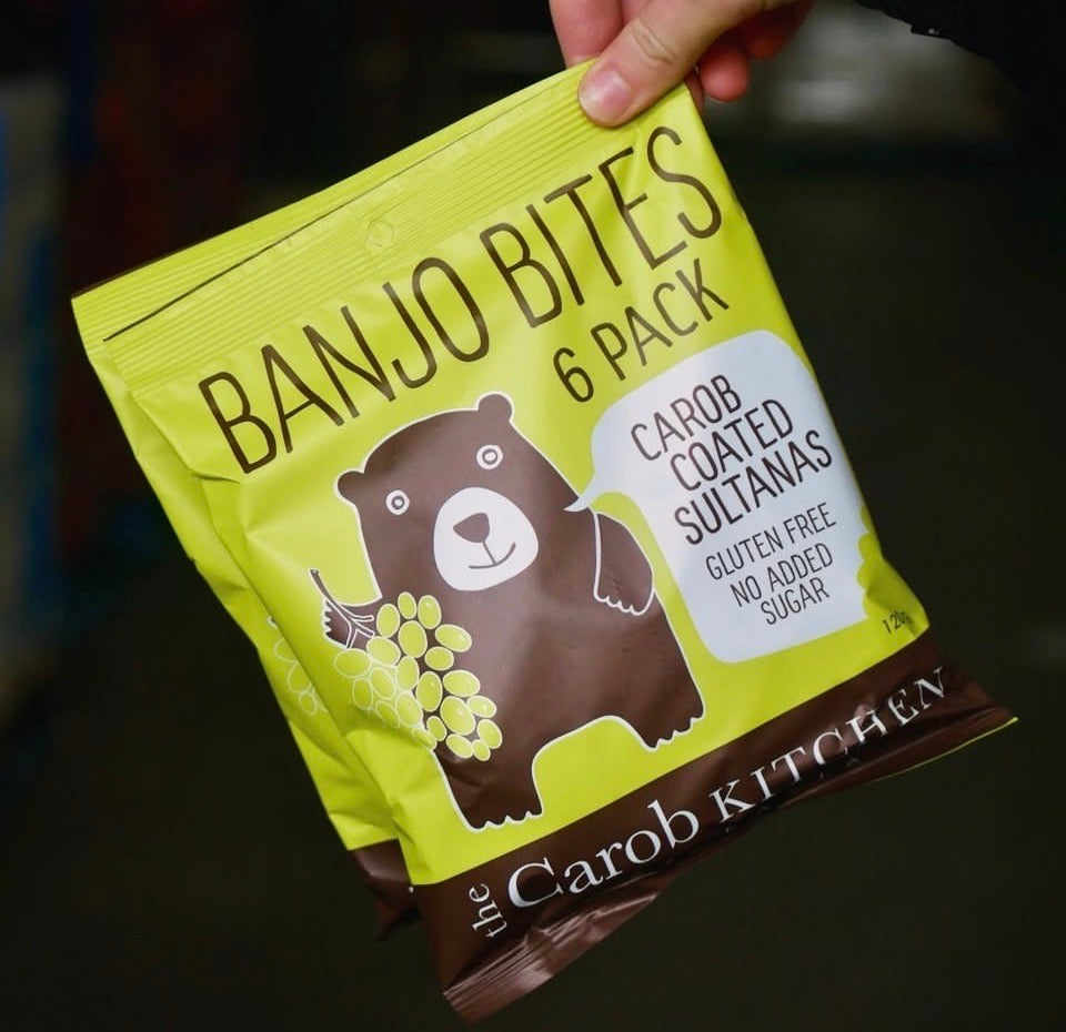 Banjo Carob Coated Sultana's  Multi Pack - The Carob Kitchen