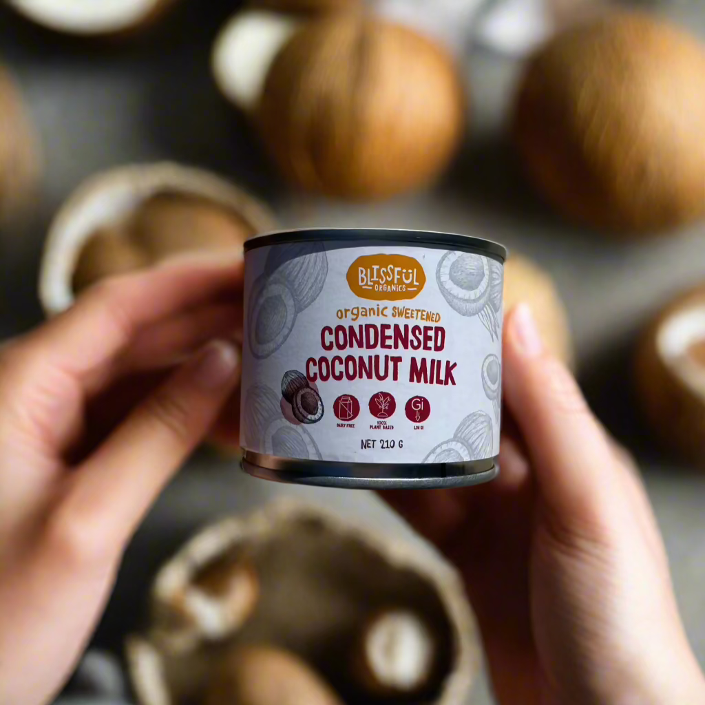 Organic Coconut Condensed Milk 210gm - Blissful Organics