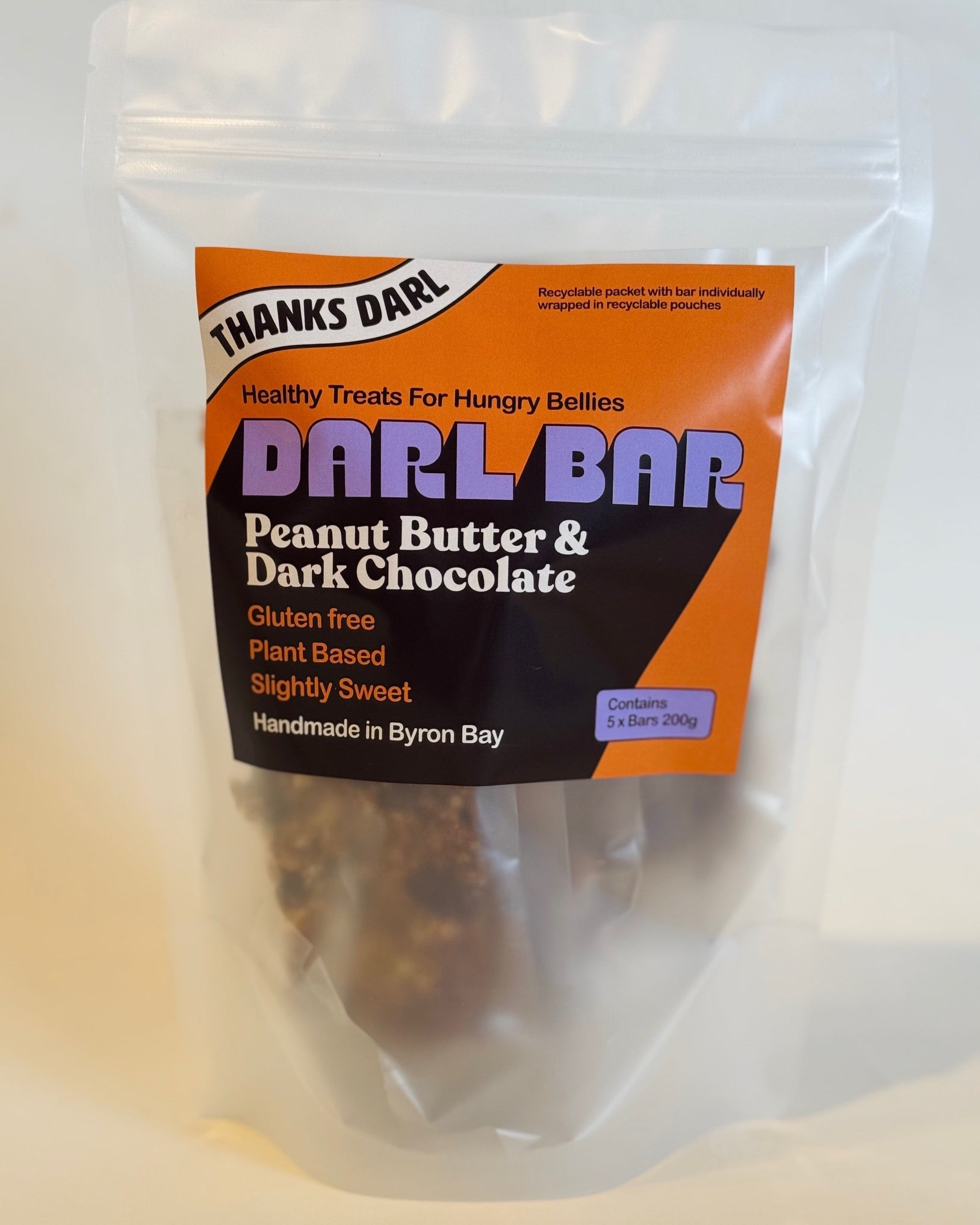 Darl Nut Bars - Peanut Butter & Dark Chocolate