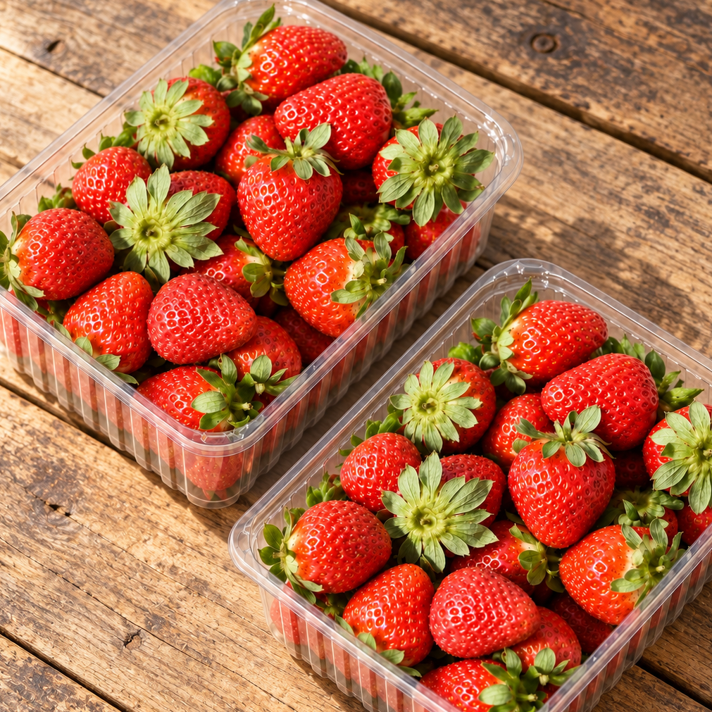 - Strawberries BONUS  *1kg Special - Certified Organic Strawberries LIMITED
