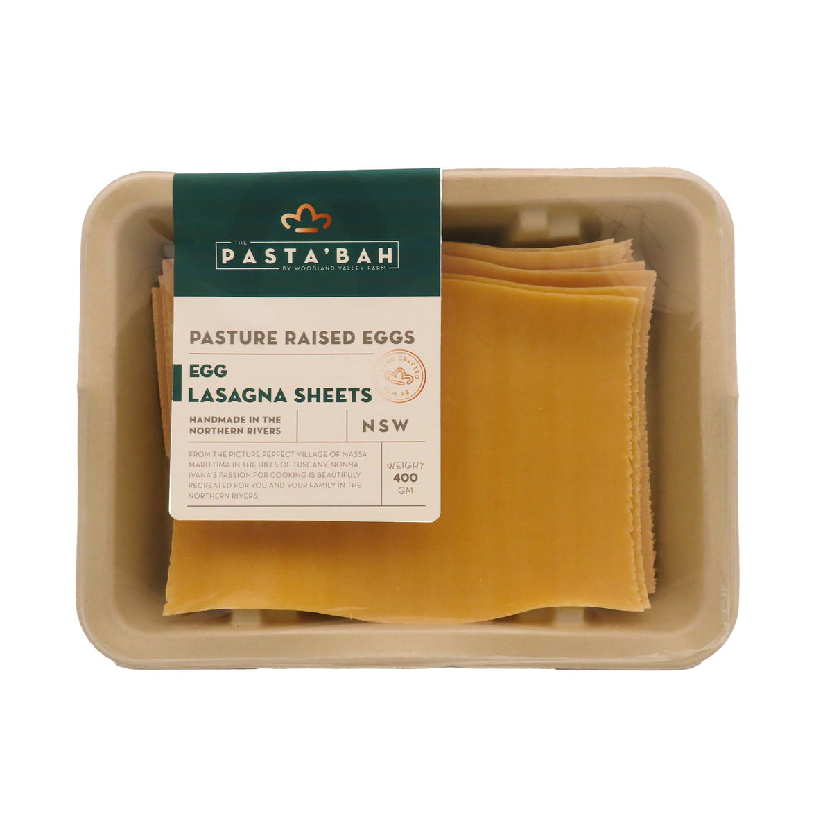 Fresh Lasagne Sheets 360g - LOCAL HANDMADE PASTA