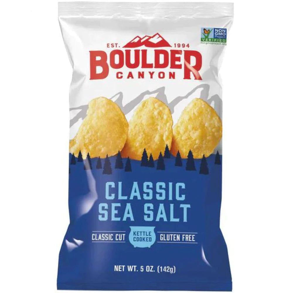 Boulder Canyon Classic Sea Salt Chips 142g