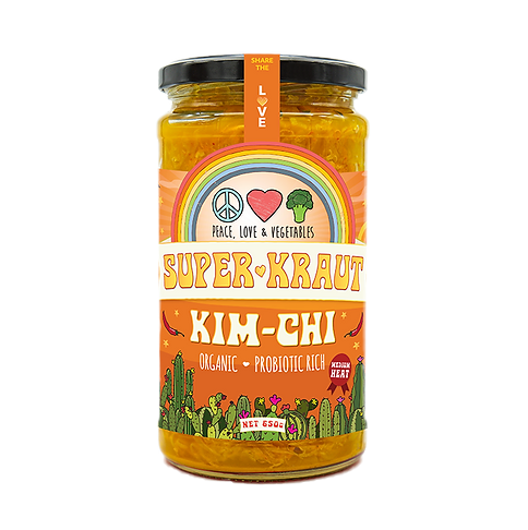 Kim Chi Organic Superkraut 650g - Peace, Love & Vegetables