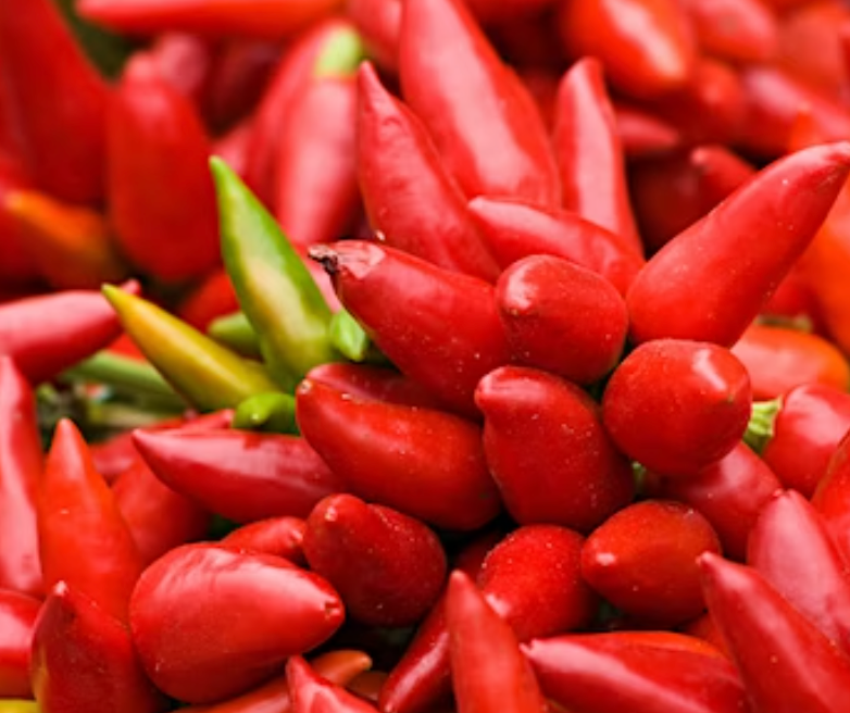 Chillies Red 95g  - Certified Organic Red Chillies