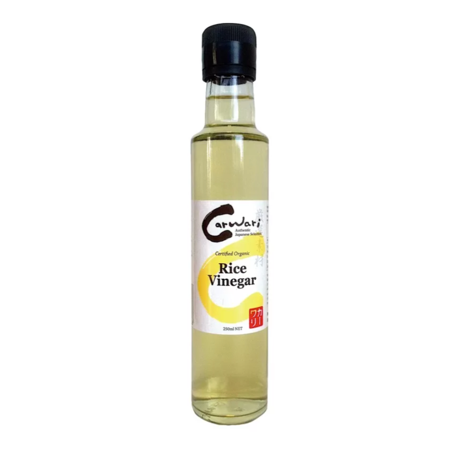 Certified Organic Rice Vinegar 250ml - Carwari