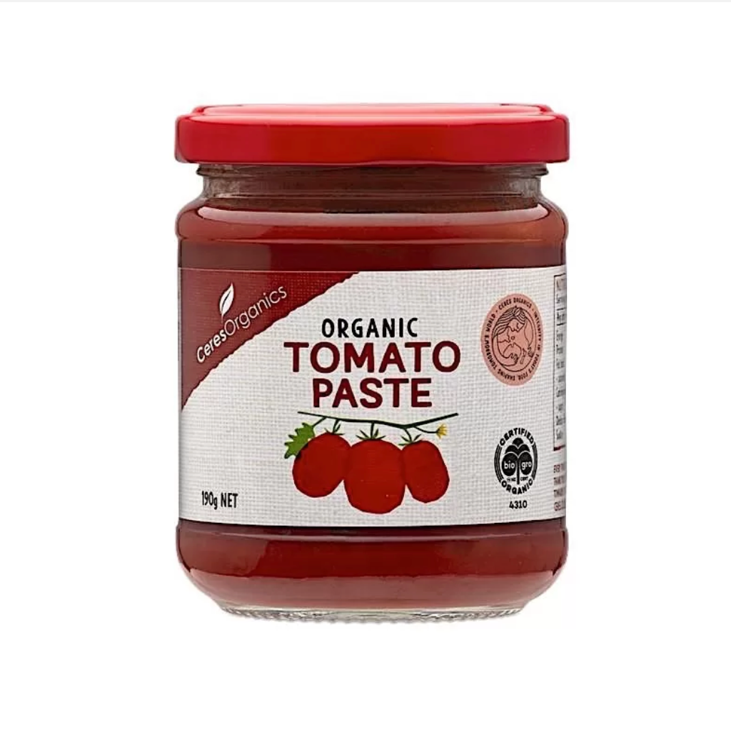 Organic Tomato Paste 190g - Ceres Organics