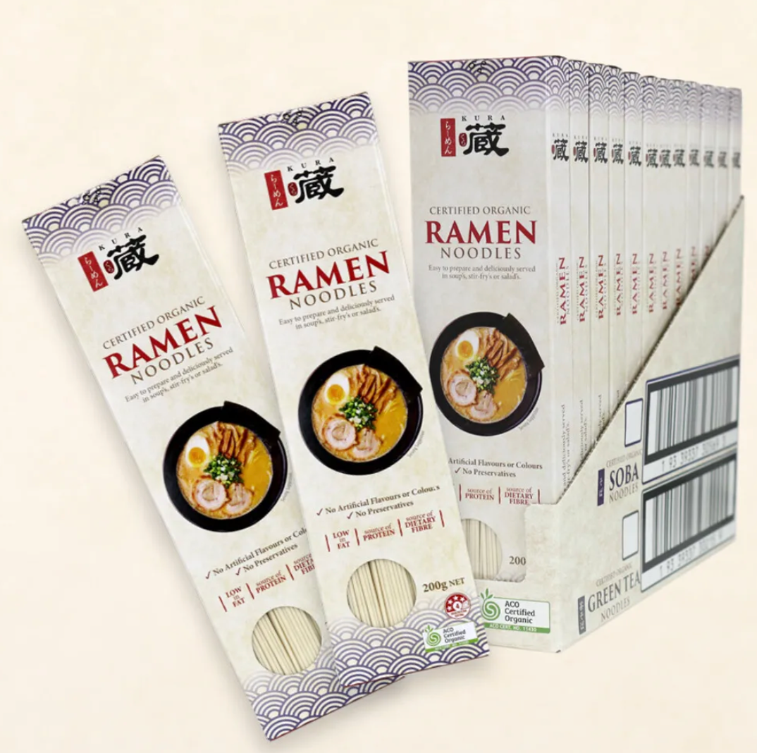 Organic Ramen Noodles 200g - Kura