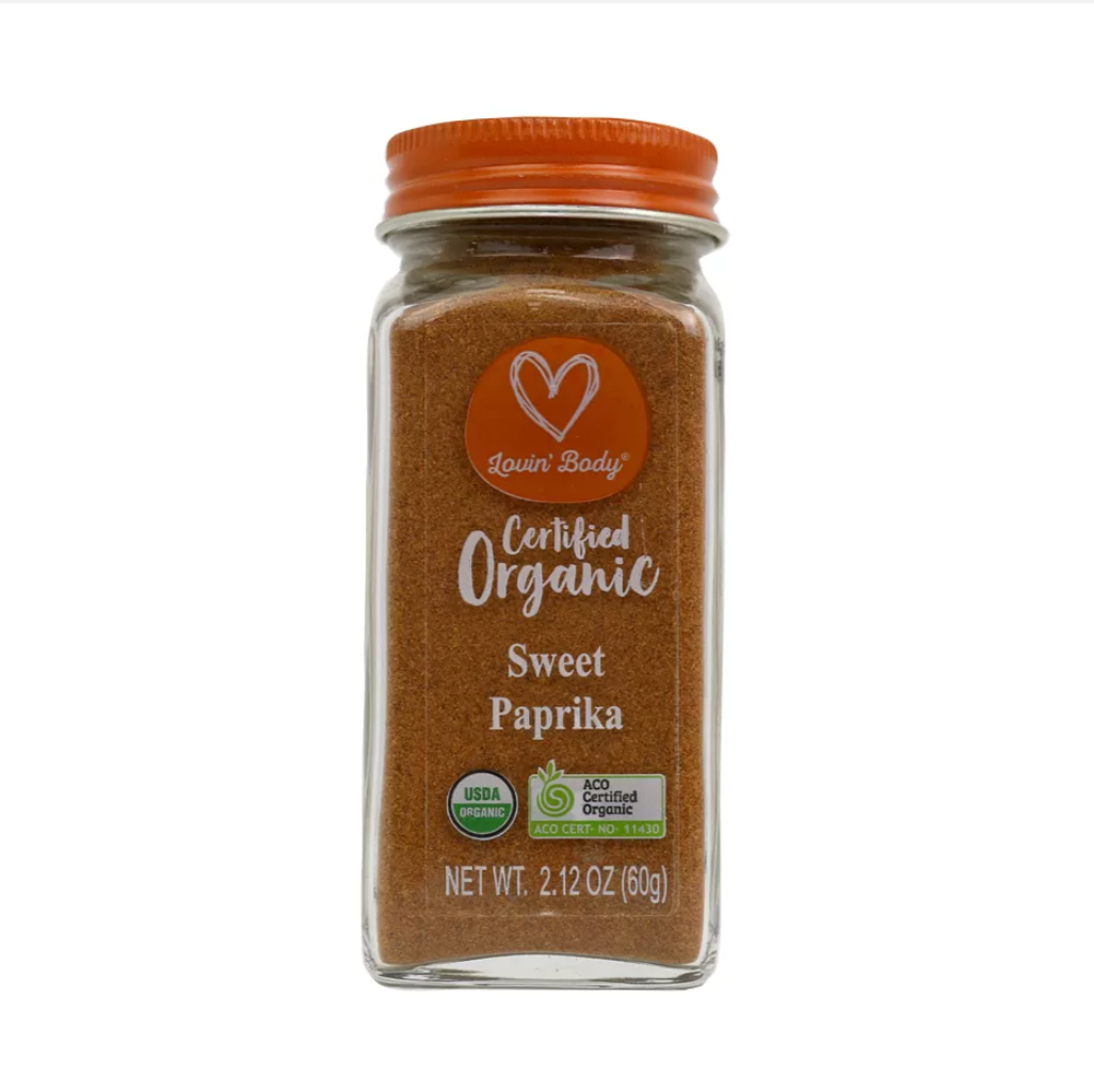 Organic Sweet Paprika 69g - Lovin Body