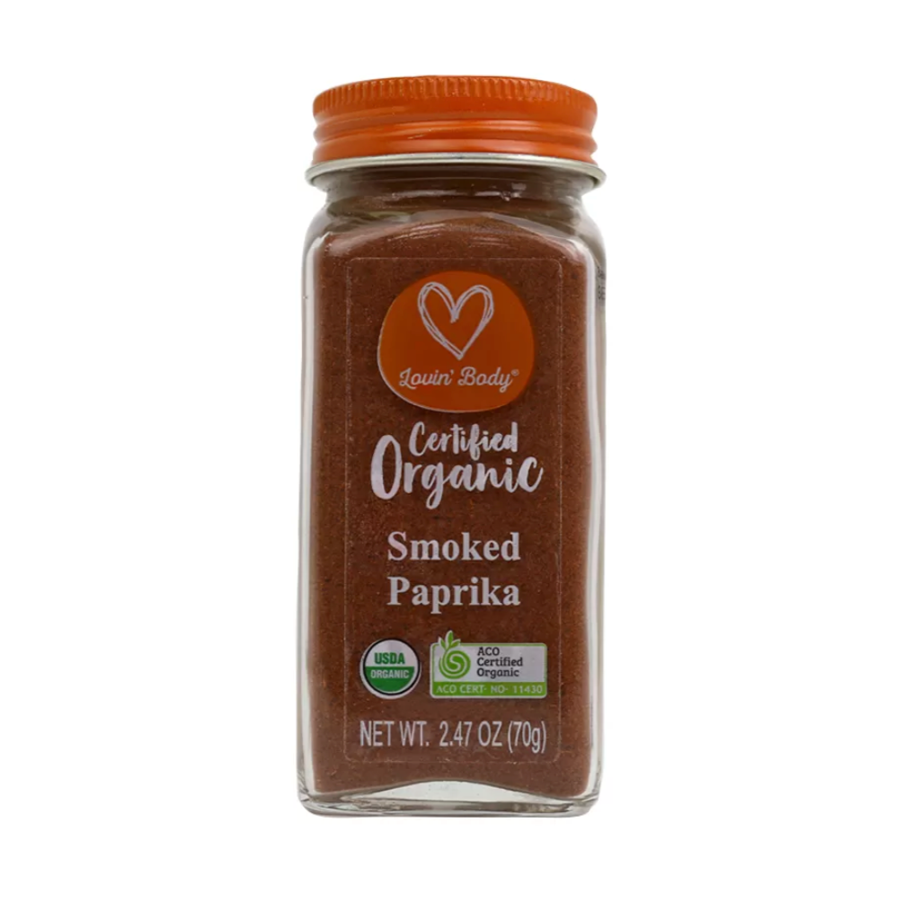 Organic Smoked Paprika 69g - Lovin Body