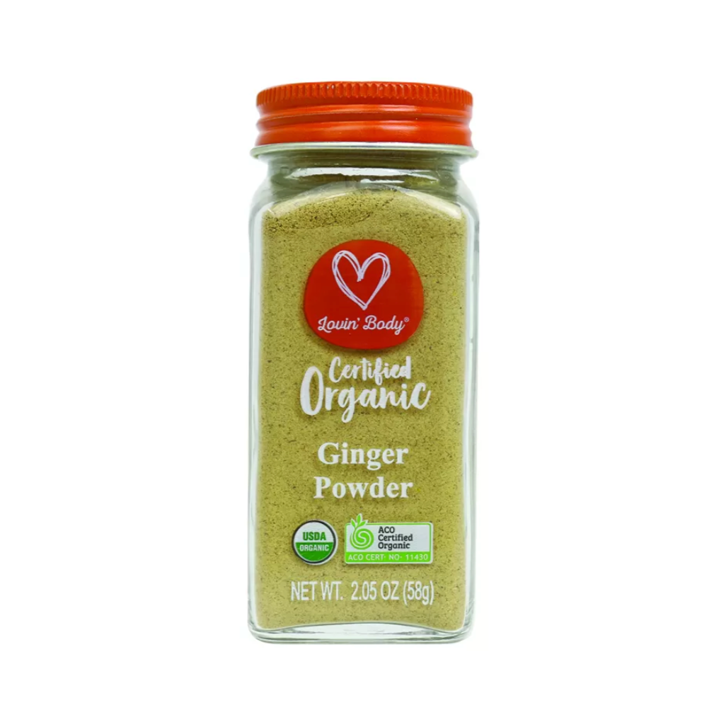 Organic Ground Ginger Powder 40g - Lovin Body