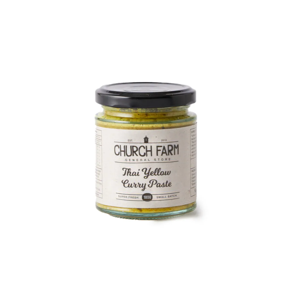 *NEW* Thai Yellow Curry Paste Paste 180g - Church Farm