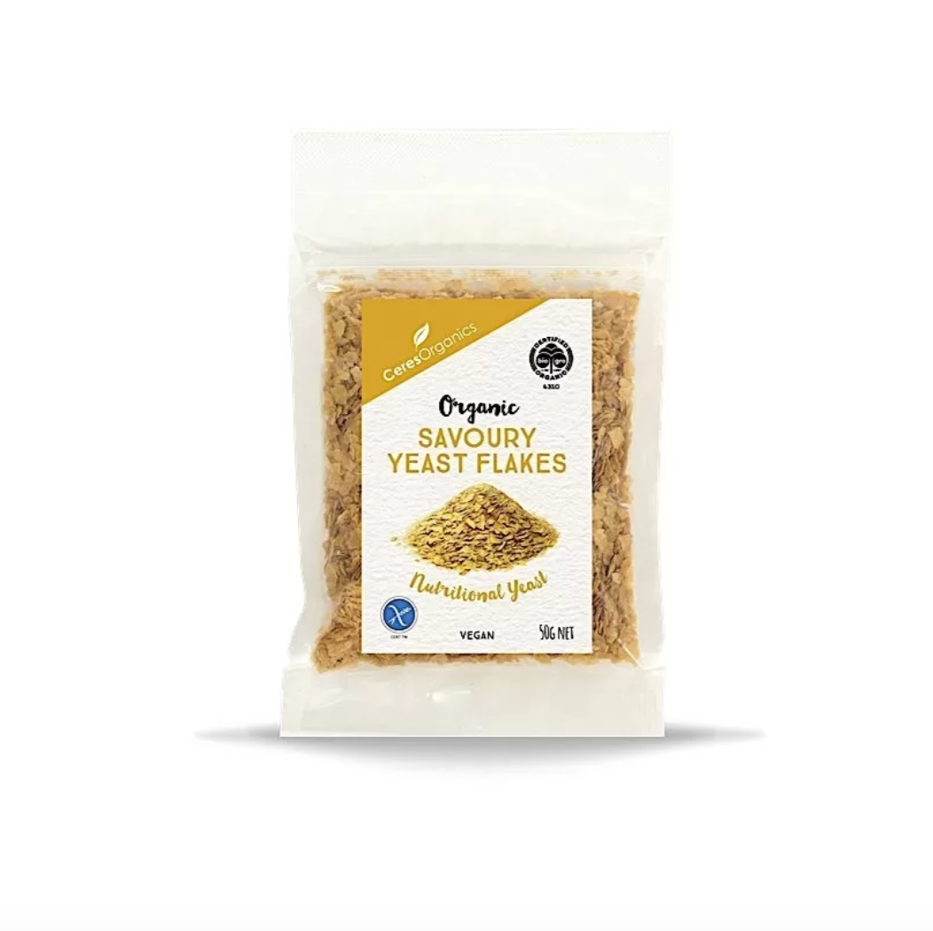 Organic Nutritional Yeast Flakes 50g - Ceres Organics