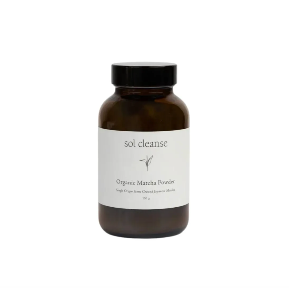 Organic Matcha Powder 100g - Sol Cleanse