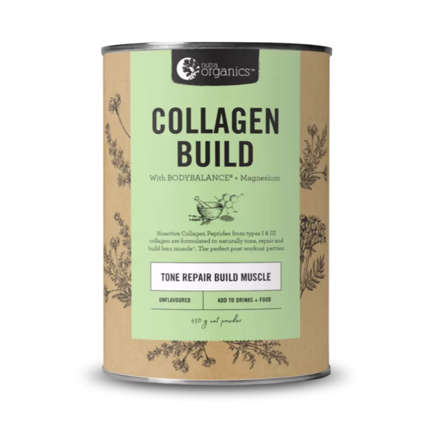 Collagen Build with Magnesium 450g - Nutra Organics