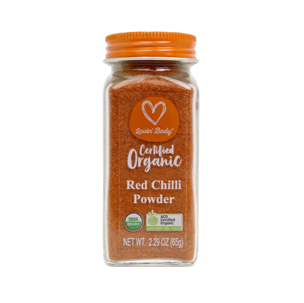 Organic Chilli Powder 67g - Lovin Body 65g
