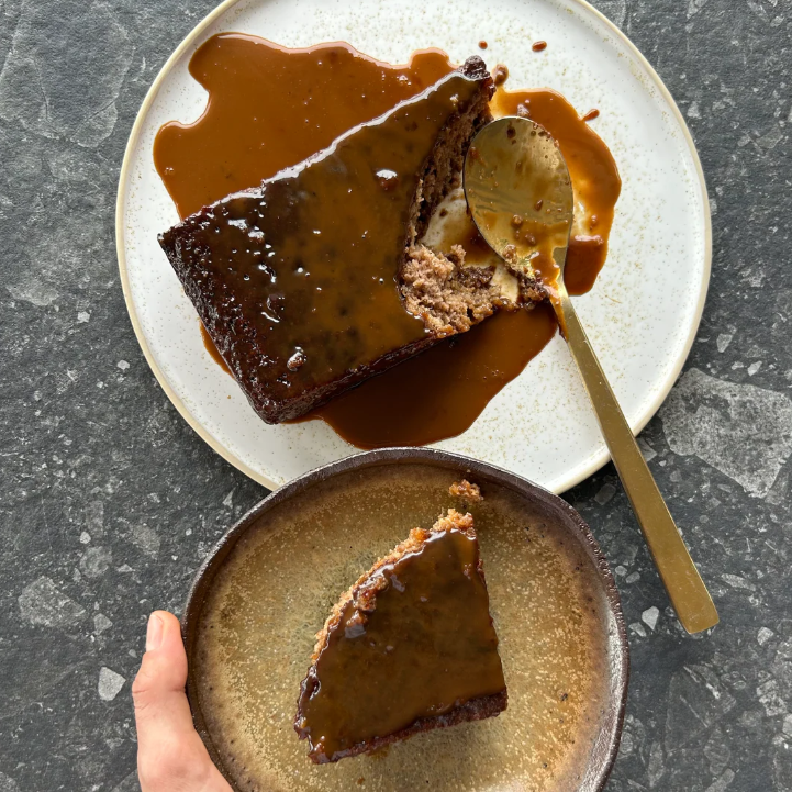 Sticky-Date Pudding - Organic & GF - The Good Farm Shop (Serves 3)