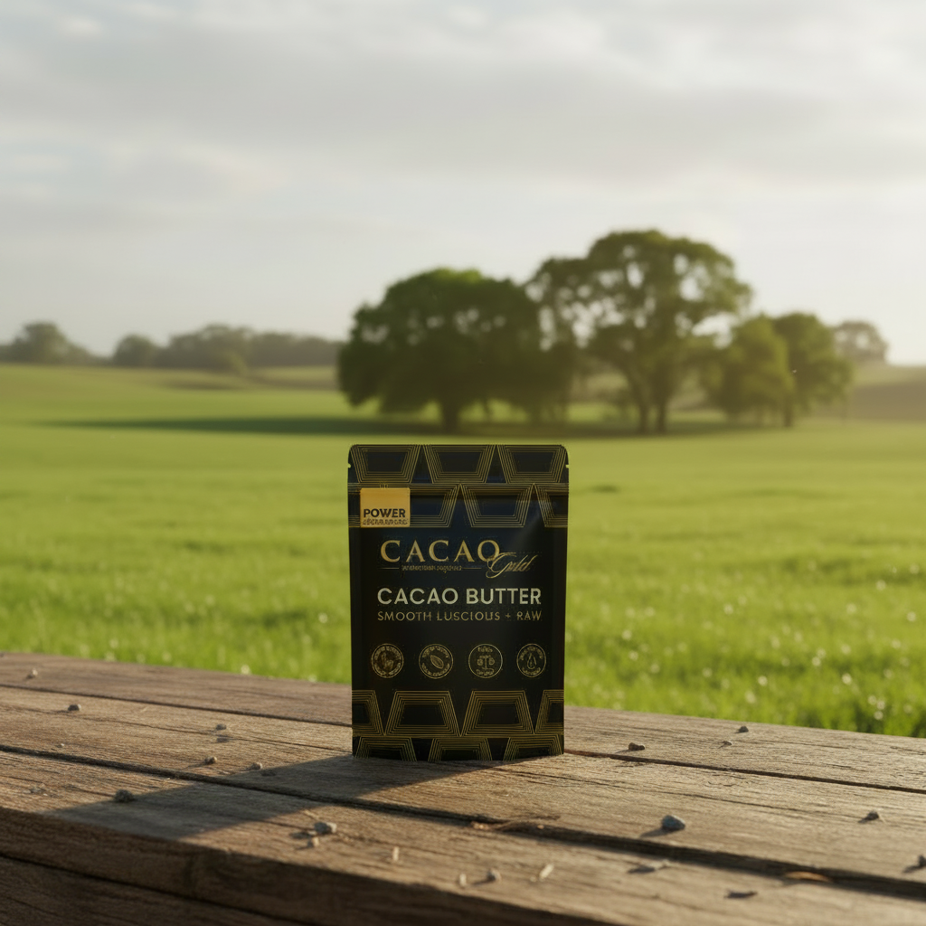 Cacao GOLD Butter Chunks - Power Super Foods