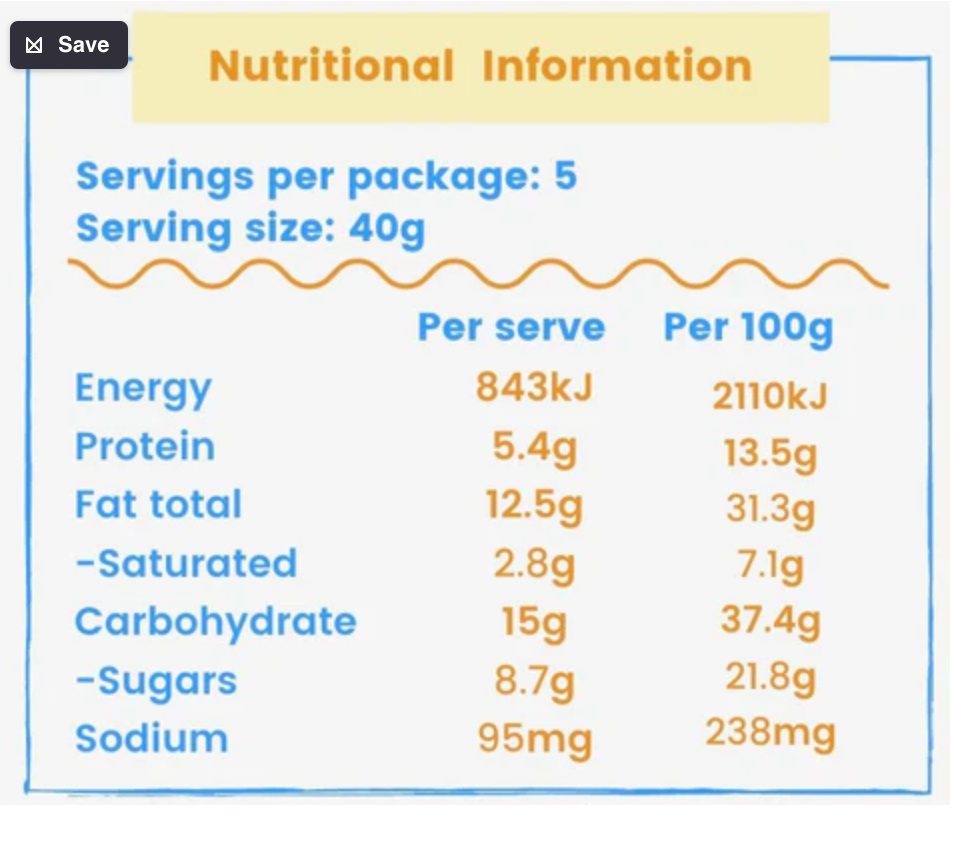 Darl Nut Bars - Lemon & Macadamia