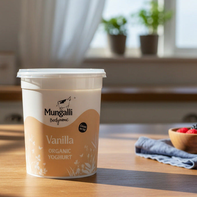 Vanilla Organic Yoghurt –1 kg Mungalli *NEW*