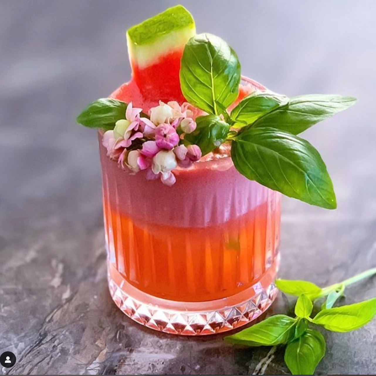 Pyewacket's Traditional Watermelon Basil Shrub