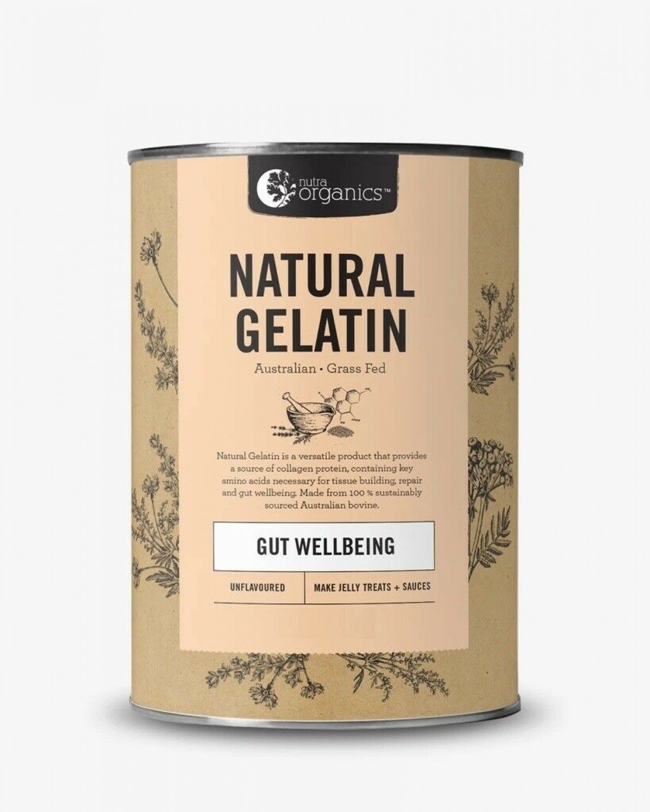 NUTRA ORGANICS Natural Gelatin 500g