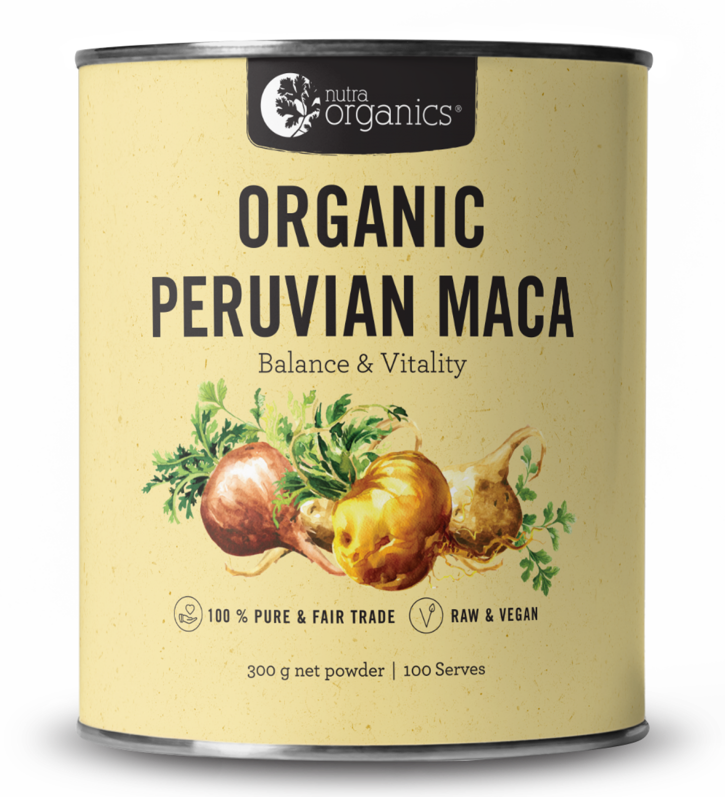 NUTRA ORGANICS Organic Peruvian Maca 300g