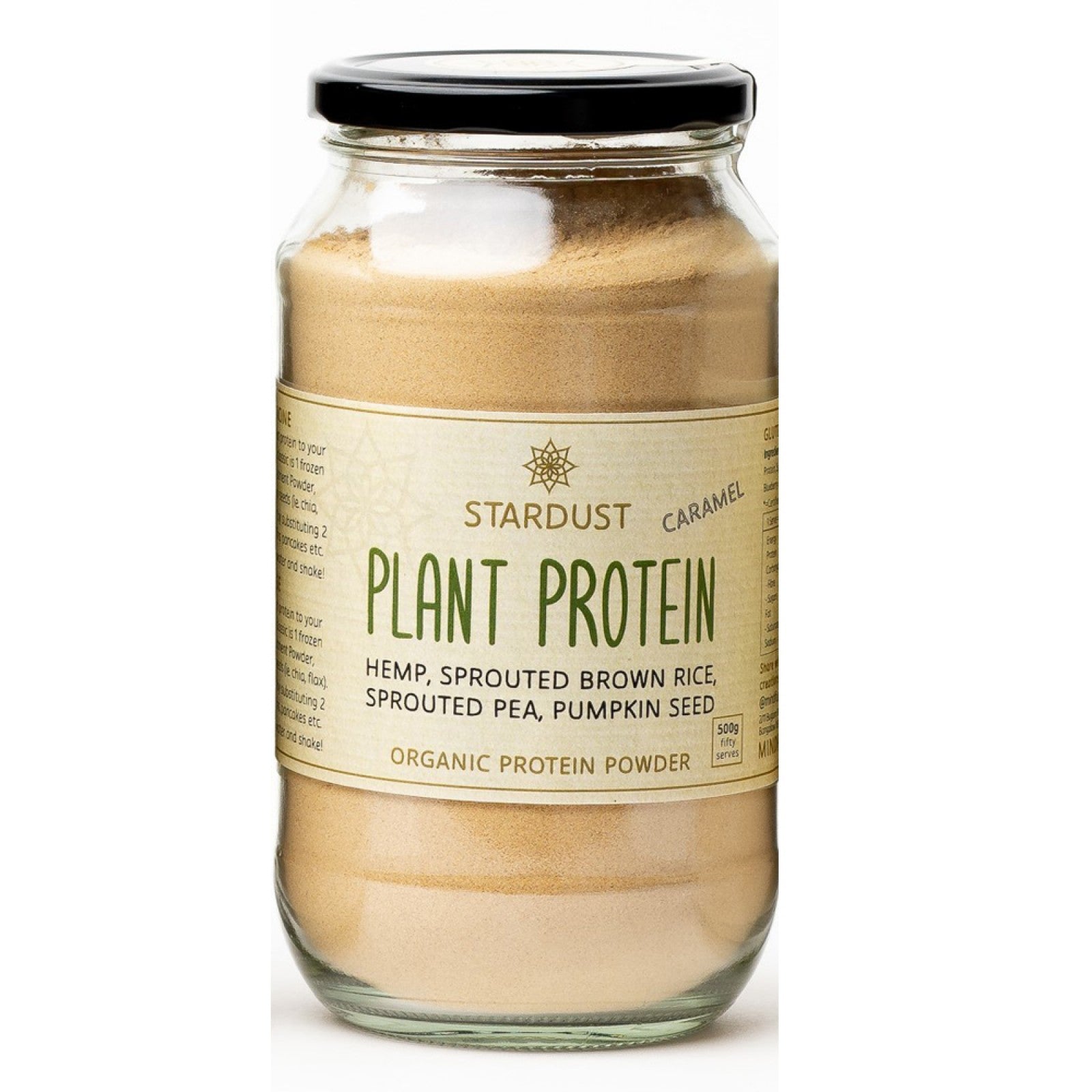 Mindful Foods Caramel Plant Protein Powder 500g