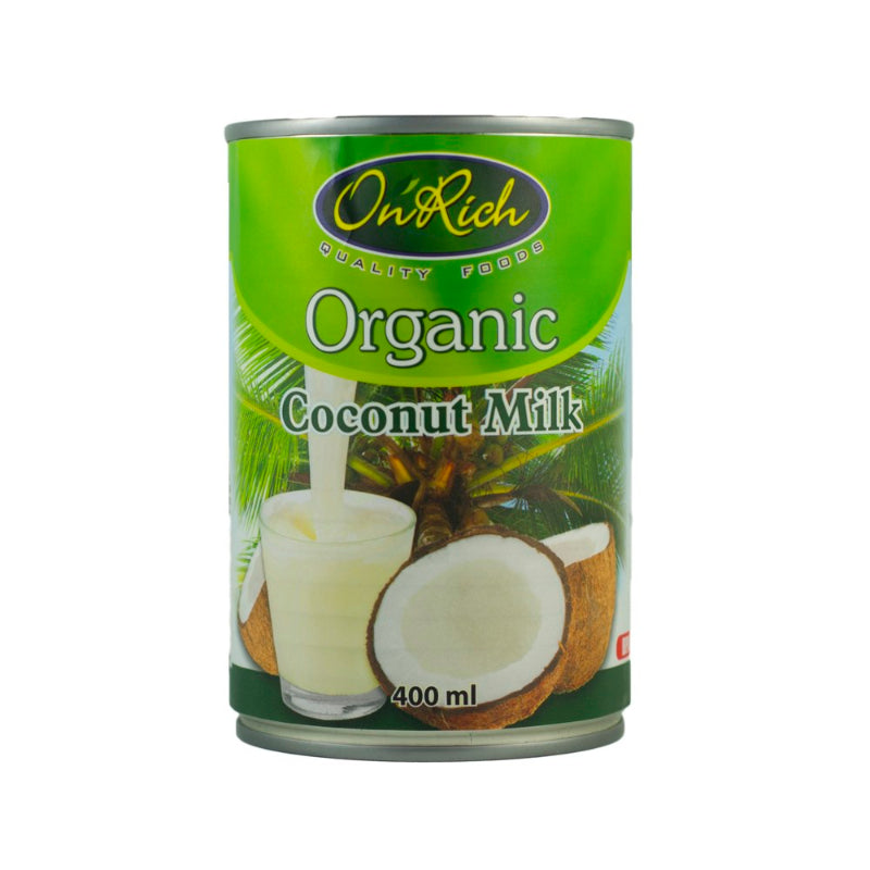 Coconut Milk 'On Rich Organic Coconut Milk' 400mL