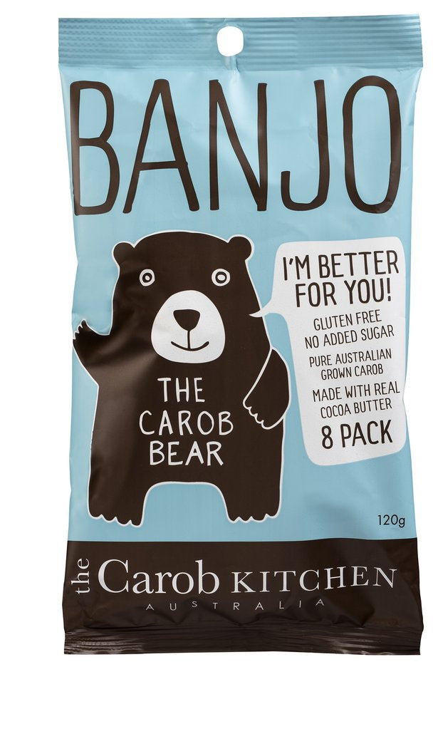 THE CAROB KITCHEN Banjo The Original Carob Bear MULTI PACK