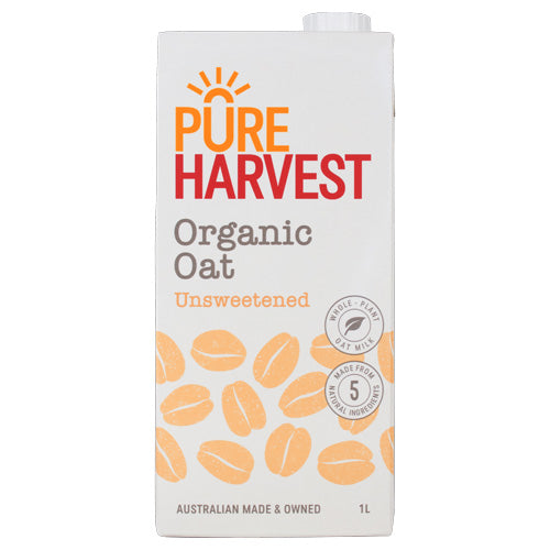 Pureharvest Organic Oat Milk - Unsweetened