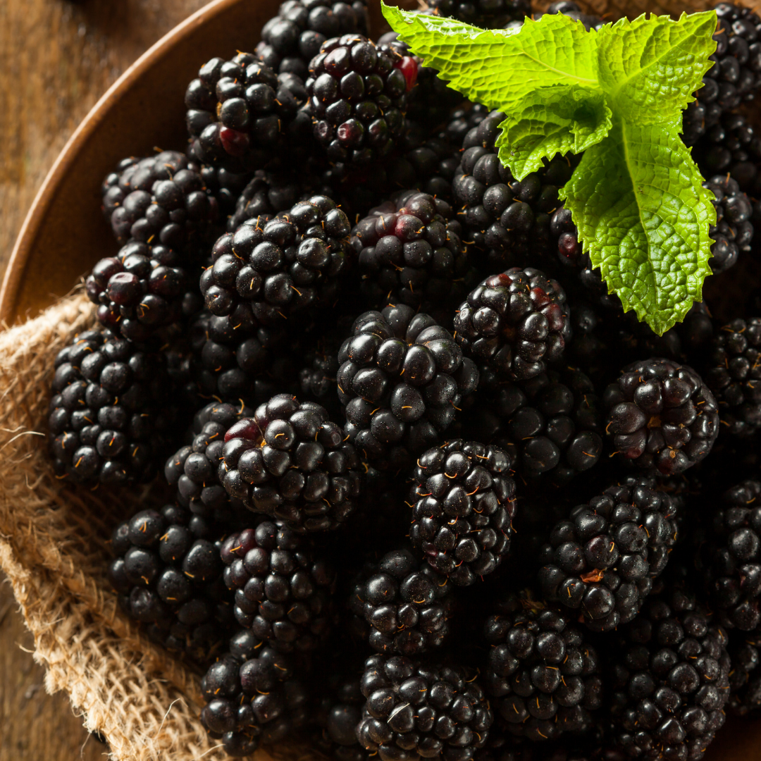 - Blackberries 180g **NEW** - hand picked local organically grown blackberries