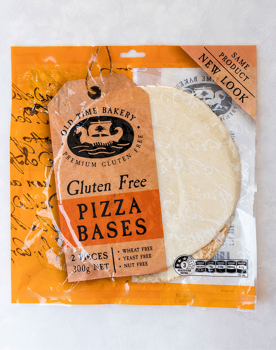 Pizza Bases Gluten Free  - Old Time Bakery Gluten Free Pizza Bases