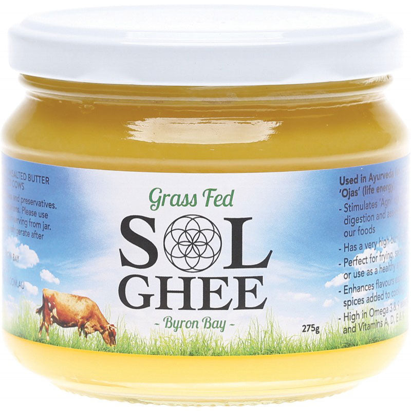 Sol Ghee - Grass Fed 275g