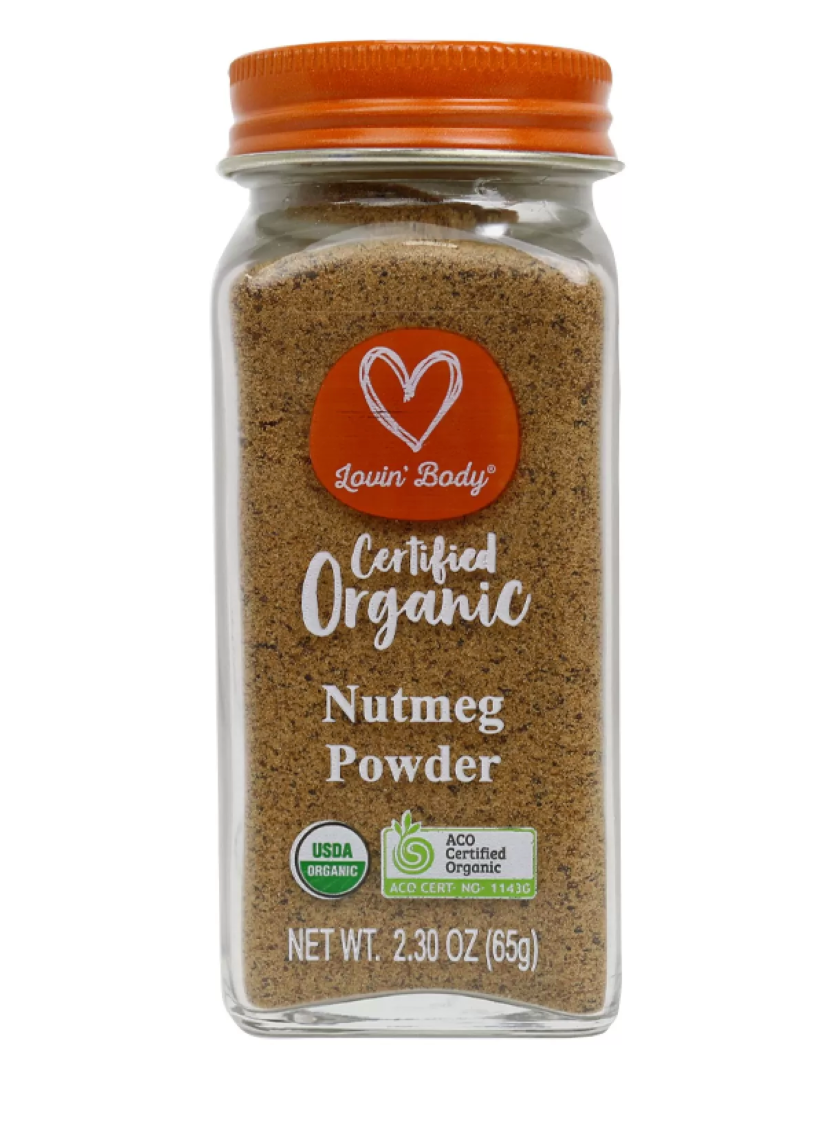 Organic Nutmeg Powder 75g - Lovin Body
