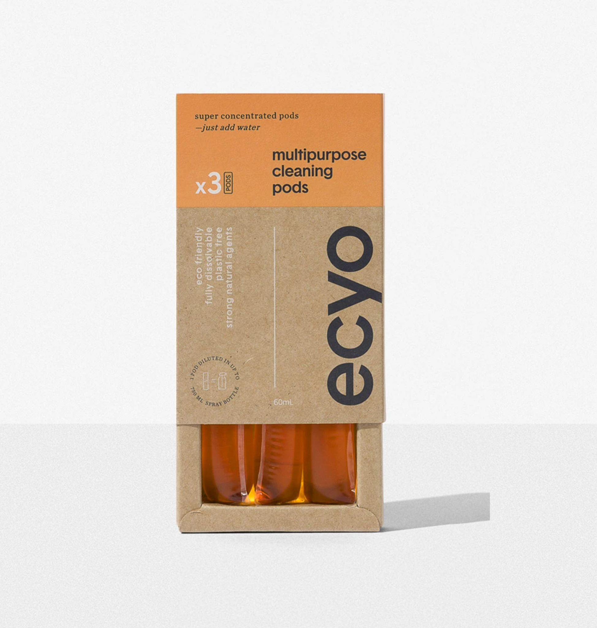 Ecyo Multipurpose Cleaning Pods (for Spray Bottles)