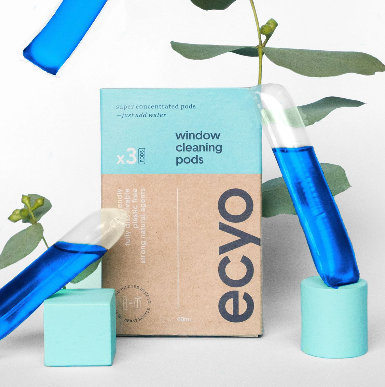 Ecyo Window Cleaning Pods (for Spray Bottles)