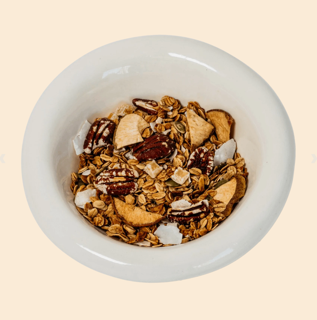 Farmer Jo - Pear & Pecan Baked Muesli With Roasted Pecans & Ginger 400g